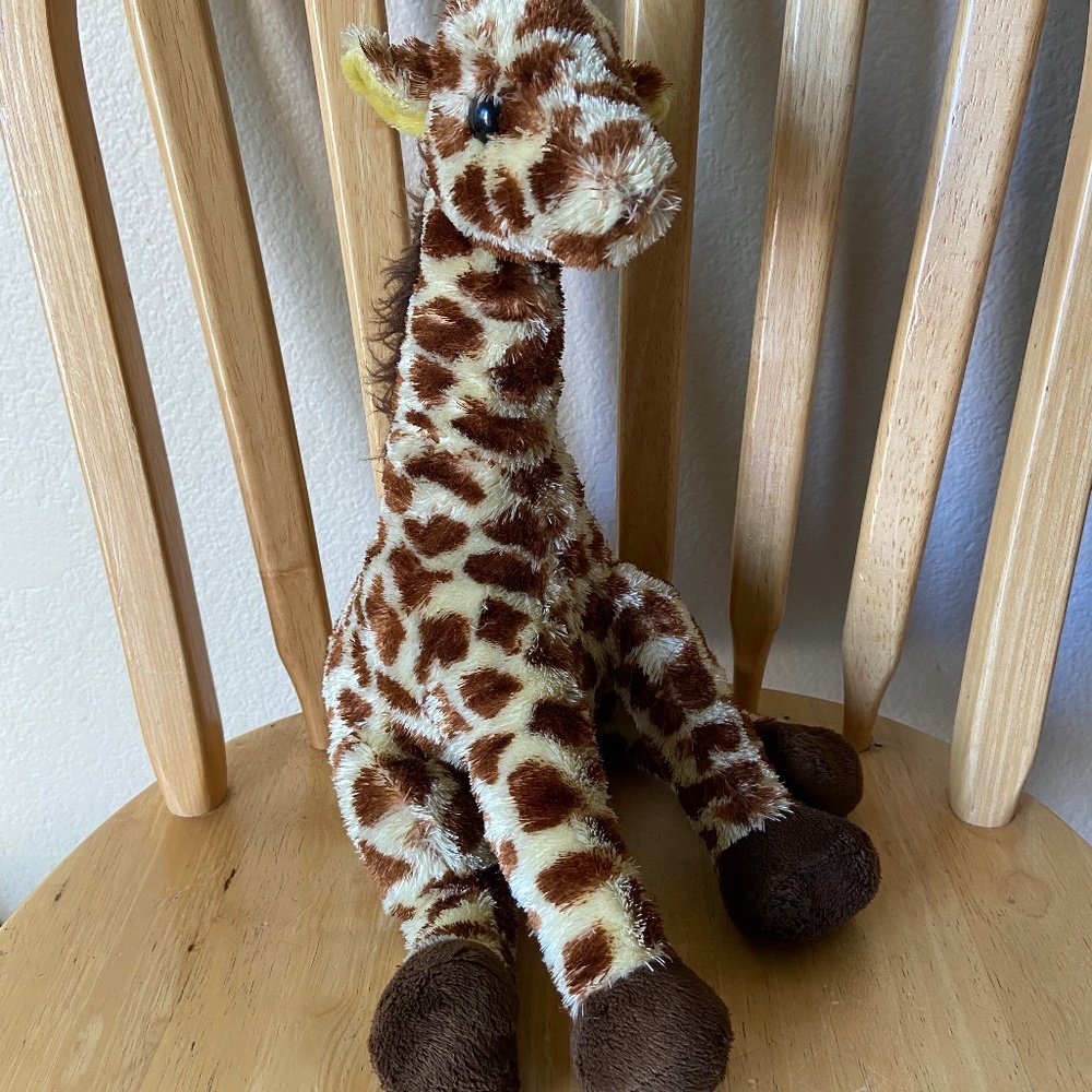 TY Beanie Buddy HIGH TOPS THE GIRAFFE 14" Plush Stuffed Animal Toy Classic 2010